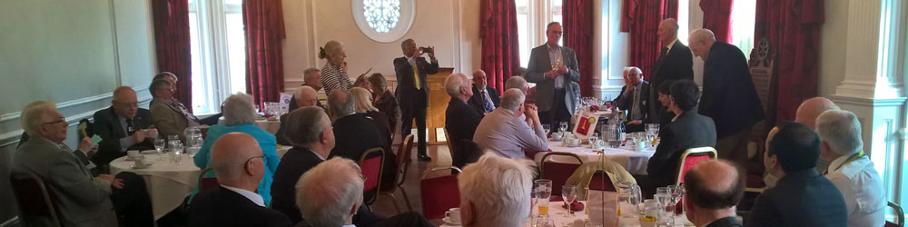 Guest speaker at The Rotary Club of Folkestone over lunch at The Burlington Hotel, Folkestone on Monday 23rd February 2015.